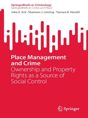 cover image of Place Management and Crime